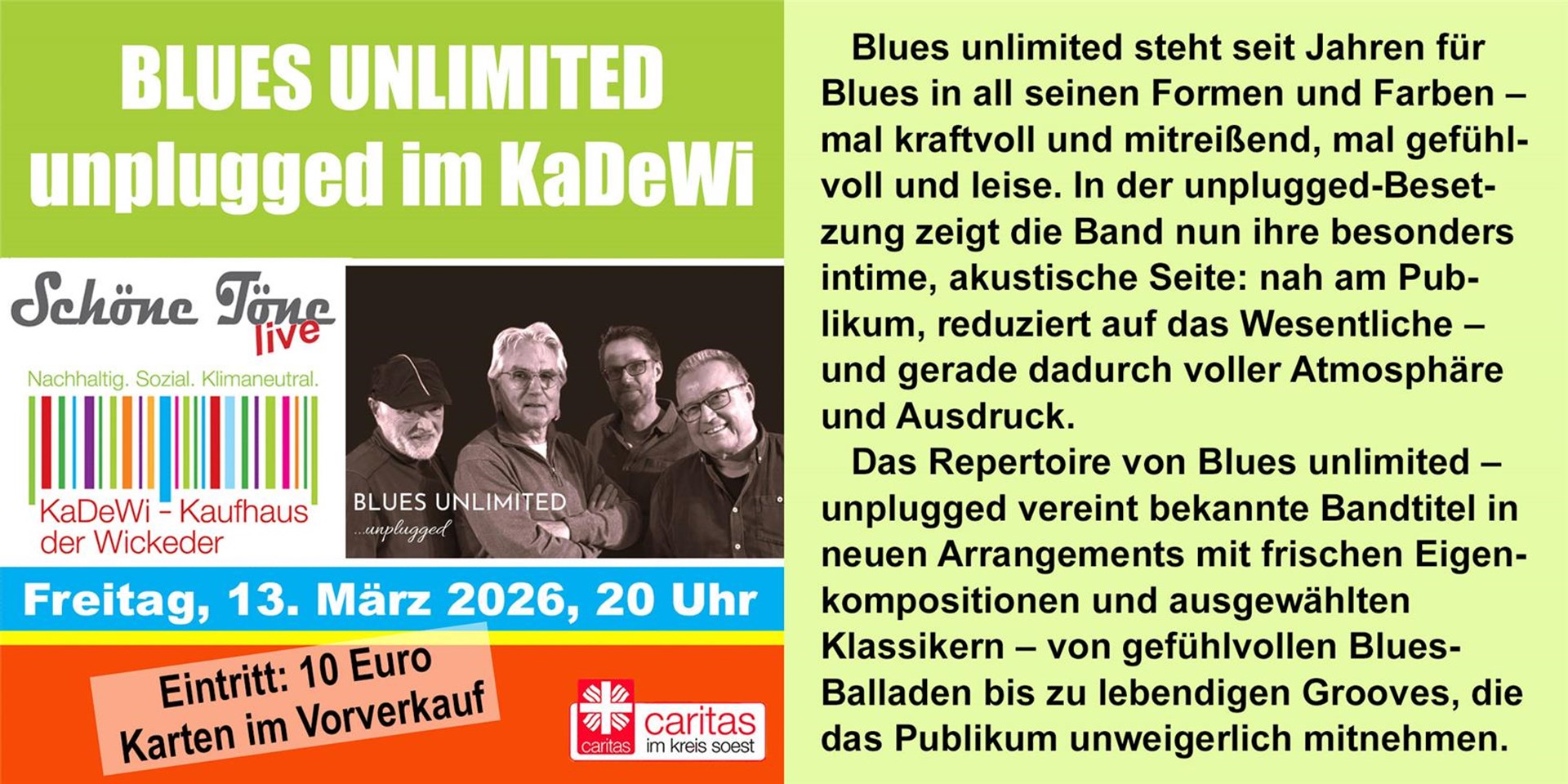 Ein Plakat mit Text und Fotos